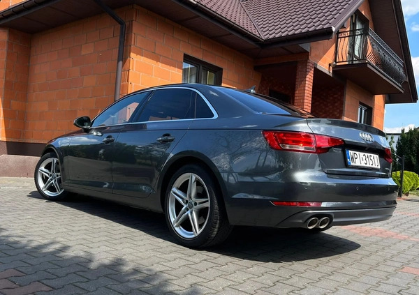 Audi A4 cena 69900 przebieg: 295500, rok produkcji 2017 z Warszawa małe 232